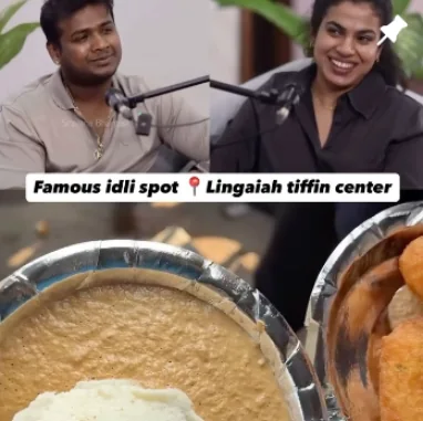 Food Reel by creator @destinywithfood at a well-known idli spot